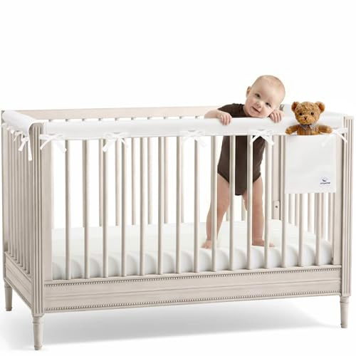 CHIPCHIP 3-Pack White Mesh Fabric, 1 Long Panel 51x7 + 2 Short Panels 27.5x7