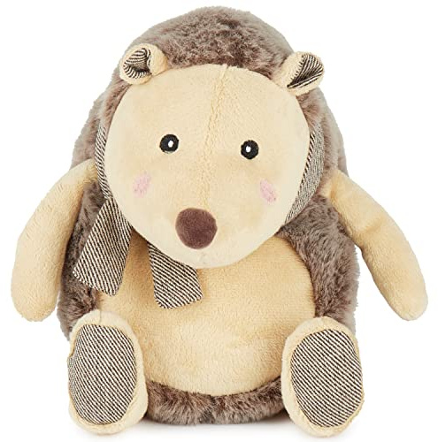 Bieco Plüsch Igel Spieltier | Ca. 22 cm | Niedliches Kuscheltier für Baby | Spielzeug | Einschlafhilfe | Stofftier