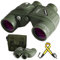 Impermeabile Binocolo da 10x50 per Adulti Canottaggio con Telemetri luminoso e bussola Sport professionali Caccia Portatile Binocolo Wildlife Trave Bird Watching Aggiornato la Lente di Prisma FMC BAK4