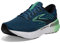 Brooks Herren Glycerin Gts 20 Sneaker, Moroccan Blue Black Spring Bud, 42.5 EU