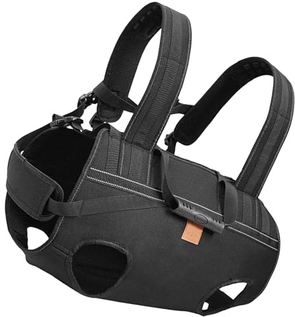Harnais de mobilité pour chien - Sac de transport réglable - Aide au transport respirante pour une utilisation quotidienne - Aide à la mobilité pour chiens âgés