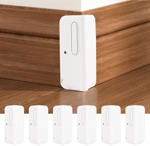 INCREWAY Set di 6 blocchi angolari adesivi in silicone per piedini di mobili e basi a muro
