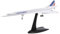 Smallterm 1/200 Concorde Sophonique Passager Avion Air France Modèle respiratoire pour collection d'affichage