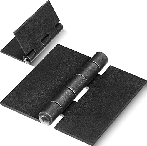 2 Pieces 3 Heavy Duty Weldable Hinges 12 Ga Welding Long Lasting Steel Butt Hinge Corrosion and Rust Resistant Metal Weld on Hinges for Trailer Door Gates