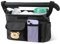 BugyKido Kinderwagen Organizer, Kinderwagen Buggy Zubehör Tasche mit 2 Isolierte Getränkehalter, Baby Große Wickeltasche Kinderwagen, Tasche für Kinderwagen, 3 Fronttaschen, Verstellbarer Schultergurt