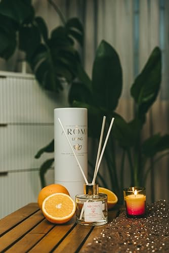 AROMA 100ml Reed Diffuser |SPECIAL EDITION - Cinnamon, Cranberry & Orange