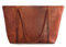 LEABAGS Echtleder Damen Umhängetasche Rotbraun im Vintage-Stil – Geräumige 40 cm Schultertasche mit Laptopfach 16 Zoll für Beruf, Alltag & Reise | Elegante Handtasche aus Naturleder