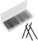 Pizsieat 10 Pièces HSS Lames de Raboteuse 82mm Lame de Rabot Lames Réversibles 82x5.5x1.2mm pour Rabots Makita, Black & Decker, Bosch, Dewalt et Elu