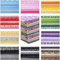Nähen Patchwork Stoff, 70 Stück Bunte Baumwollstoff Set 25 * 25cm Baumwollstoff Stoffpakete Bunt Muster Baumwollstoff, DIY Baumwolltuch Stoffreste Paket für DIY Nähmuster Handwerk
