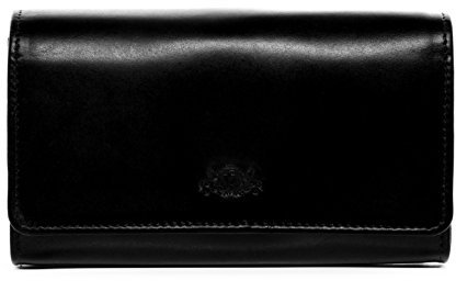 SID & VAIN Profi Kellner-Geldbörse Gastronomie echt Leder - großes Kellnerportemonnaie Aberdeen Wallet - Kellner-Geldbeutel Fächer - Ledergeldbeutel Herren und Damen schwarz handgefertigt