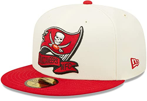 New Era Tampa Bay Buccaneers NFL 2022 Sideline Chrome White 59Fifty Basecap – 8–64 cm (XXL)