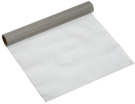 PATIKIL 40L x 10W Woven Wire Mesh, 500 Mesh 316L Stainless Steel Air Vent Filter Screen for Window Security Vent Cover Filtration Animals Fence