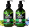 P-Beauty 3-in-1 Hair Growth Set Conditioner & Shampoo - Mit Schwarzem Rizinusöl, Amla & Schwarzkümmel - Shampoo, Conditioner & Öl für Stärkeren Haarwuchs, Glanz & Geschmeidigkeit - Für Alle Haartypen