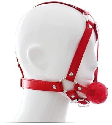 JiXGzAo Bavaglio Per Bocca Bondage Bavaglio Per Bocca Extreme SM Gag Con Serratura Bavaglio Per Bocca Regolabile Bavaglio Per Bocca Fetish Per Donne Giocattolo Sessuale Per Coppie Giochi