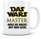 Kaffeetasse mit Spruch Uni Das Wars - Geschenk zum Master-Abschluss