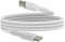 Belkin BoostCharge geflochtenes USB-C-/USB-C-Ladekabel, USB-C-Schnellladekabel für iPhone 16, iPhone 15, Samsung Galaxy S24, S24 Ultra, Note, Google Pixel, iPad Pro/Mini, Nintendo Switch, 1 m – Weiß
