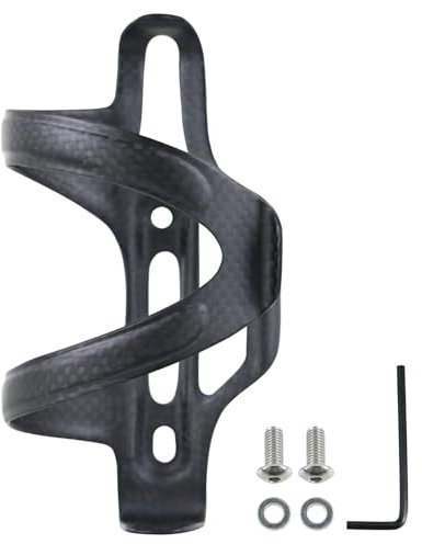 ROADNADO Kohlefaser Flaschenhalter Carbon Wasserflaschenhalter MTB Ultraleicht Verstellbar Fahrrad Flaschenhalter Radfahren für Mountainbike Rennrad BMX