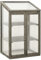 Susany Tannenholz Gewächshaus Anzuchthaus Frühbeet Schrank Balkon Garten Frühbeetschrank Aufzuchtschrank Pflanzenhaus Treibhaus 60x45x100cm