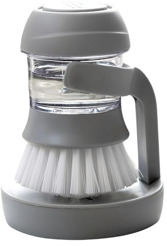 Cepillo para Fregar,Cepillo de Cocina,lavaplatos,Cepillo de Palma,friega Platos,Cepillo Limpia Platos,Cepillo friegaplatos,dispensador de jabon para Platos,Cepillo para Fregadero
