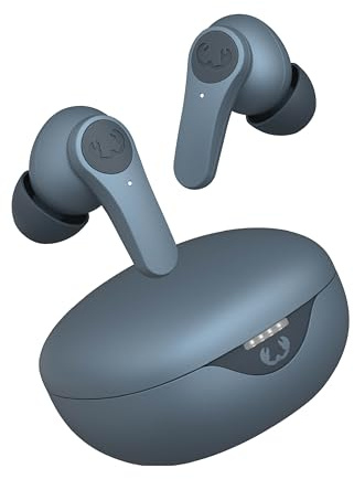 Fresh 'n Rebel Twins Rise, Ëcouteurs Bluetooth Intra-Auriculaires sans Fil avec Réduction de Bruit Active Hybride, Mode Ambiant, Résiste aux éclaboussures (IPX4), 30h D'Autonomie (Dive Blue)