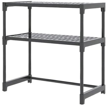 Yjkedfh Ripiano per Microonde,Scaffale Per Microonde - Ripiano Multilivello Resistente Per Utensili, Stoviglie E Pentole