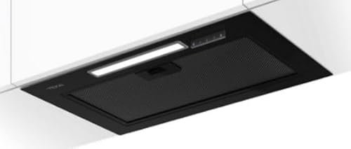 TEKA Campana Extractora Integrada 60 cm, 3 Velocidades, Iluminación LED, Un Motor, Filtros Metálicos, Recirculación Opcional, Clase Energética D, Modelo Integra GFI 63030