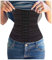Gotoly Damen Taillenformer Formend Stark Korsett Bauchweg Body Shaper Atmungsaktiv Mieder Waist Training Cincher (Schwarz, Large)