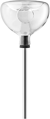 EVA SOLO | Bird Bath & Feeder | Sculptural Garden Design | Glass, Silicone Rubber & Stainless Steel