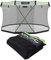 Kinetic Sports Sicherheitsnetz für Trampolin Bungee Safety Elite | Ersatznetz | Mit Reißverschluss und Sicherheitsclips | Schutznetz, Fangnetz für Gartentrampoline | UV-beständig | Ø 244/305/366 cm