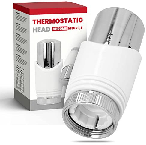 Termostato termosifone testa valvola di ricambio TRV Heaters radiatori sistemi di riscaldamento, adattatore valvola di riscaldamento, termostato, valvola di riscaldamento, termostato compatto,