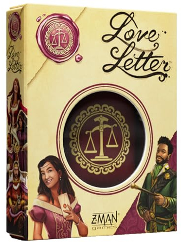 Z-Man Games | Love Letter - Eco-Friendly | Family Card Game | Ages 10+ | 2-6 Players | 20 Minutes Playing Time