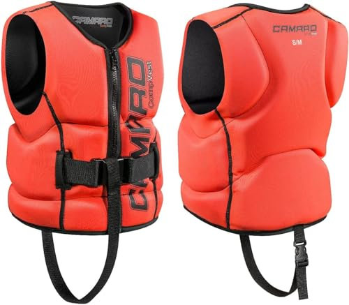 Camaro Comp Vest Gilet en néoprène réversible pour enfant avec protection contre les chocs jusqu'à 14 ans
