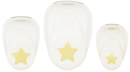 Vaessen Creative Stanzer Set - Motivstanzer - Weihnachten - 3 Stück - Tonpapier und Bastelmaterial bis zu 250 g/m² - zum Basteln Mit Papier und Scrapbooking