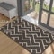 Biscpro Indoor Door Mats,60x90cm Door Mat Non Slip Backing,Dirt Trapper Mat Absorbent Non-Slip Doormat for Entrance,Inside,Kitchen,Front Back Door,Pets and Garden-Dark Gray