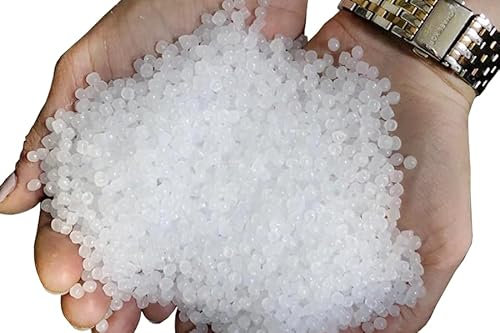 MaKu7 © 1 kg Kunststoffgranulat Füllgranulat Plastikgranulat 1000 gr. zum füllen Füllung basteln weiß