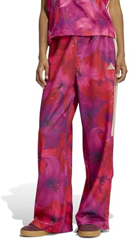 adidas Women's Farm Tiro Track Pants, Bahia Magenta/Collegiate Red, Large