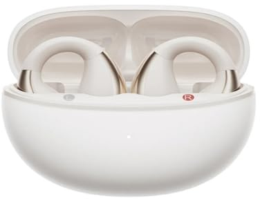 QCY C30 (QT33) Crossky - Auricular inalámbrico (4 micrófonos Enc IPX5, Bluetooth 5.4, Color Blanco