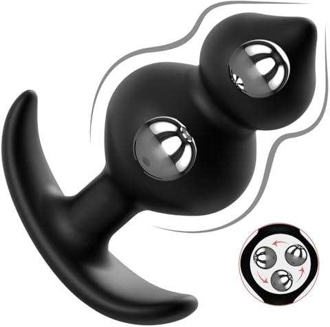 Sucking Toy Female Rechargeable Adult Toy - Silicone Beads for Beginner & Advanced Player Strong Tongue Sucking and Licking G Sucking Toy Couple Panty Stimulation B3-11-HT39
