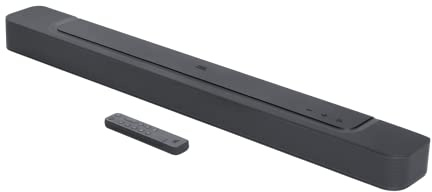 JBL Bar 300 MK2, 5.0-Channel All-in-One Bluetooth Soundbar for TV with Dolby Atmos Surround Sound, HDMI eARC, Wi-Fi, 4K Video, PureVoice 2.0 and MultiBeam 3.0, Black