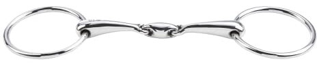 Busse Mors à eau en acier inoxydable 14 mm, double cassé, taille : 11,5 cm