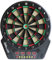 MIlAodE Elektronische Dartscheibe Profession, Dartscheibe mit LED-Anzeige 27 Spiele und 243 Variationen Unisex-Zielsicherheitspfeil, Schwarz (Schwarz)