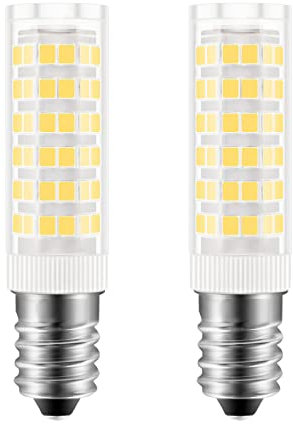 Akynite Dunstabzugshaube LED Lampe E14 5W Neutralweiß 4000K, 500 Lumen, AC 220-240V, E14 40W Ersatz, E14 Maiskolben LED Stablampe Neutralweiß für Abzugshaube, nicht dimmbar, 2er-Set