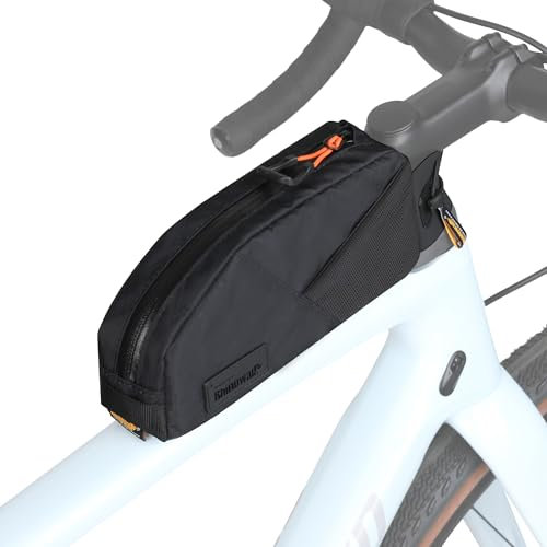 Rhinowalk Fahrrad Rahmentasche Wasserdicht Rohrtasche Oberrohrtaschen Triangeltasche Dreieck Fahrradtasche für Mountainbike Rennrad Fahrradzubehör