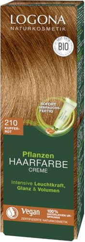 Pflanzen Haarfarbe Creme 210 kupferrot 12 x 150 ml