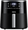 Ciarra Friggitrice ad Aria 5 Litri, Air Fryer 1500W, 8 Programmi, 80-200°C, Controllo Temperatura, LED Touch Display Digitale, CBAWAF1A Nero