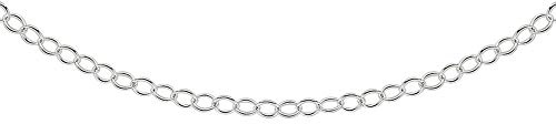 Tuscany silver bönkedja sterlingsilver 46 cm/18 tum e silver, colore: silver, cod. 0