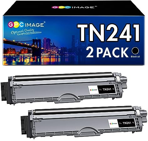 TN241 TN245 TN-242BK Kompatibel für Brother TN-245 MFC 9332CDW DCP 9022CDW TN-241 Schwarz Toner HL-3142CW MFC-9142CDN MFC-9140CDN MFC-9342CDW DCP-9017CDW DCP-99020CDW (2 Schwarz)