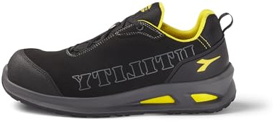 Utility Diadora, Scarpe Antinfortunistiche Unisex, Smart SOFTBOX Low S3L FO SR ESD, Colore Black, Taglia 45