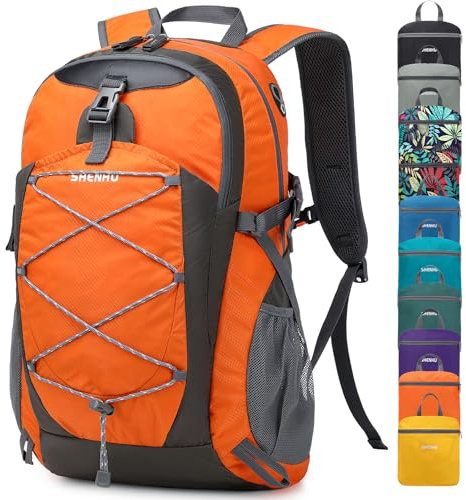 SHENHU 40L Hiking Backpack Lightweight Daypack Waterproof Travel Camping Backpack for Men Women Sport Packable