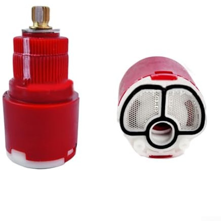 Zilimontt Mitigeur thermostatique pour système de douche - Contrôle de la température de l'eau - Thermostat de lavabo - Profitez d'une température constante avec thermostatique de 35 mm (inversé de